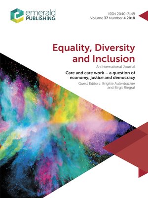 cover image of Equality, Diversity and Inclusion: An International Journal, Volume 37, Number 4